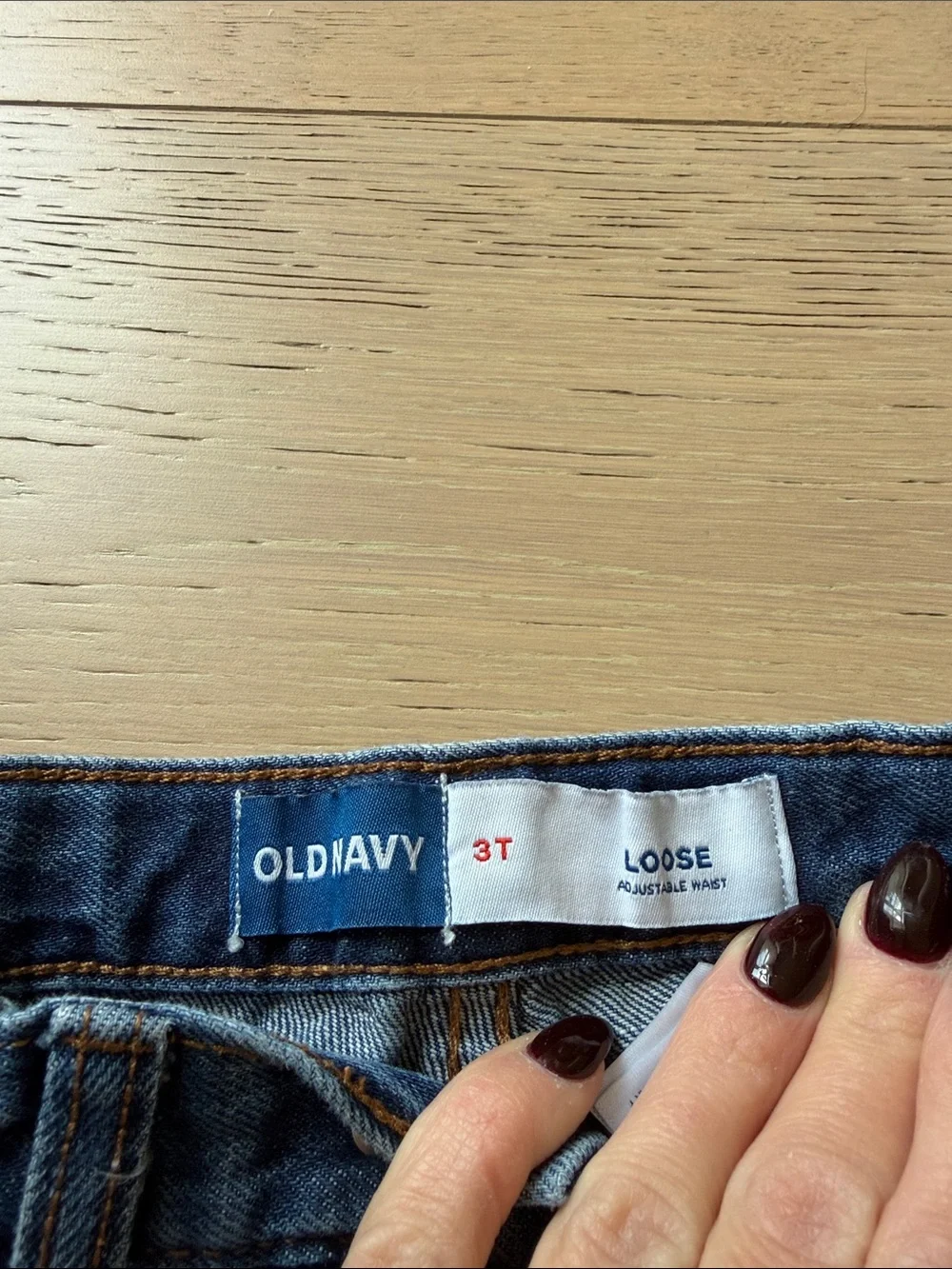 Old Navy Boys Blue Straight-Leg Denim Jeans